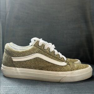 Gold Vans